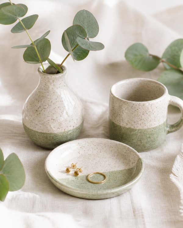 Handmade Pottery Scoop